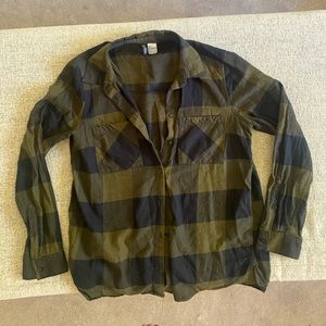 Divided Thin Plaid Flannel